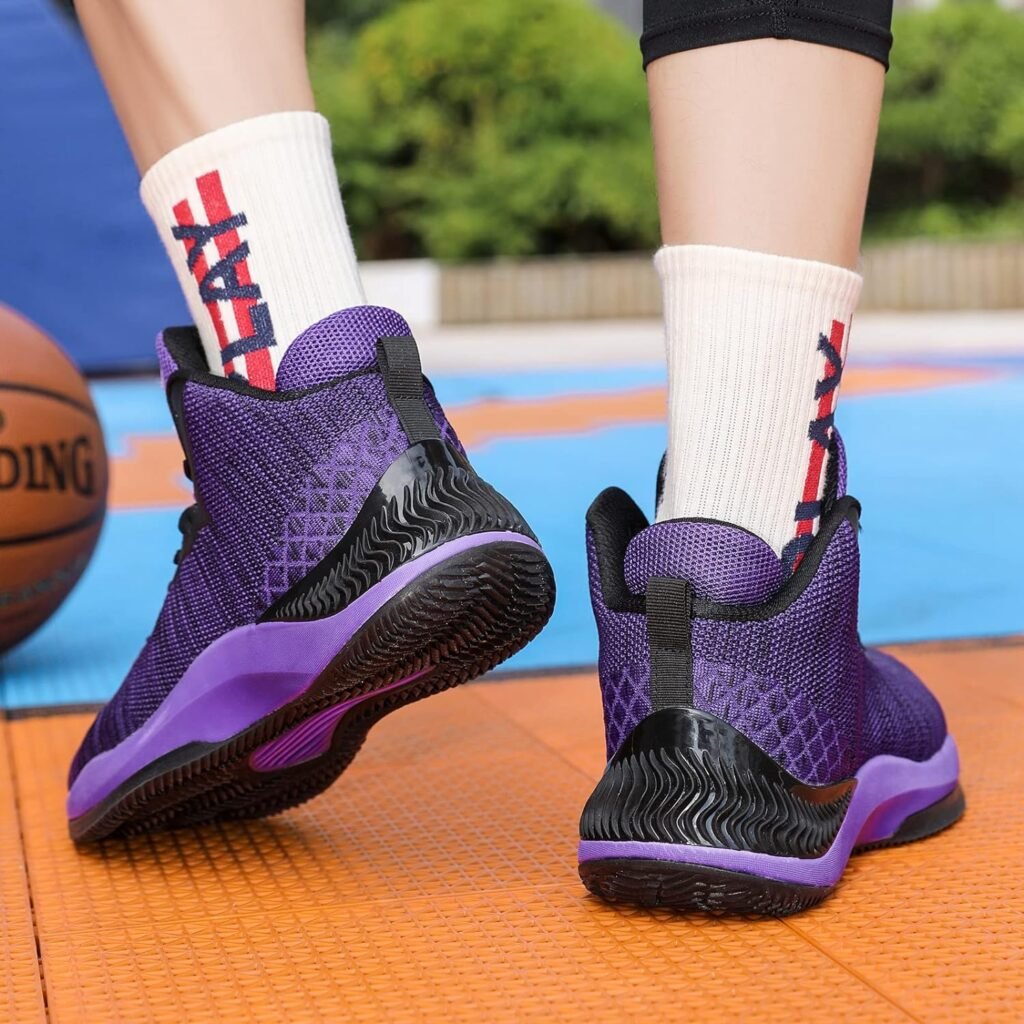 Beita High Upper Basketball Shoes Sneakers Men Breathable Sports Shoes Anti Slip