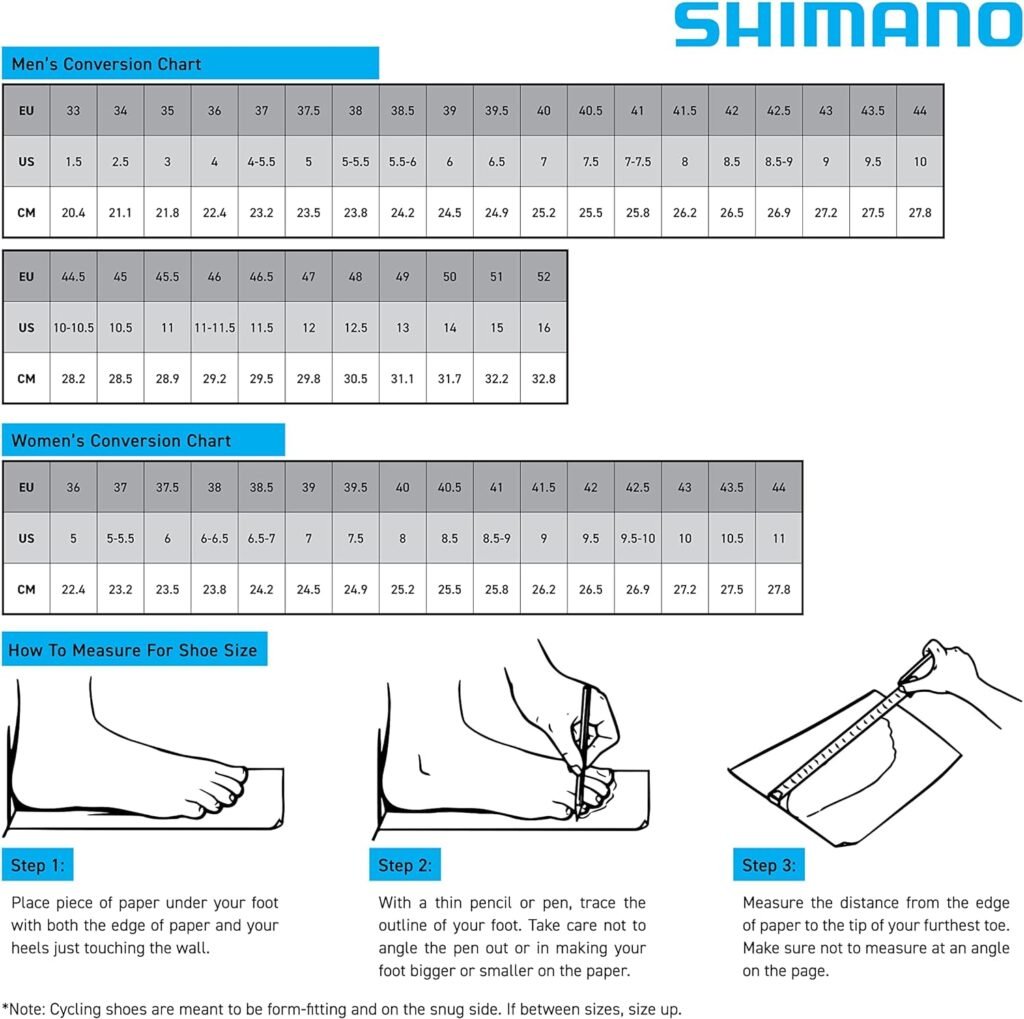 SHIMANO SH-RC100 Feature-Packed Entry Level Road Shoe