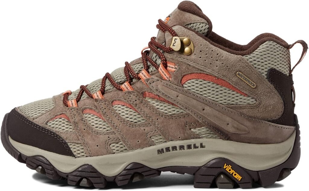 Merrell Womens Moab 3 Mid Waterproof Hiking Boot